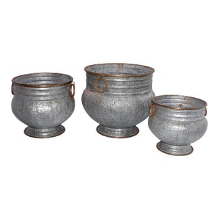 Vintage Bulbus Planters - Set of 3 For Sale