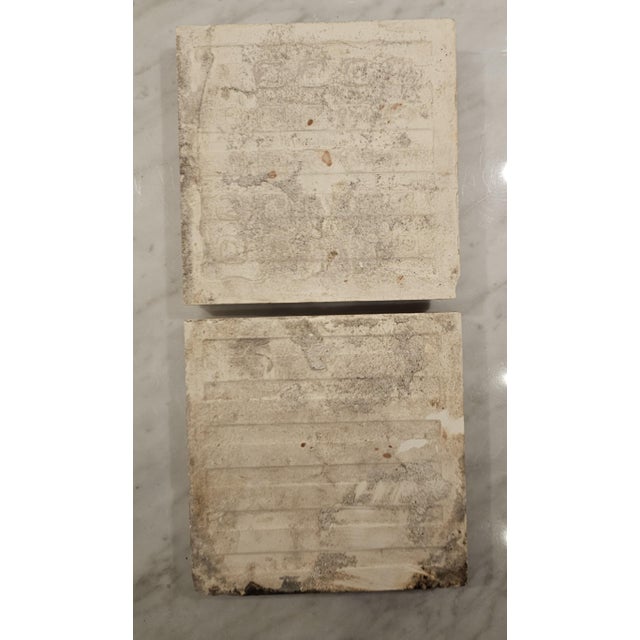 2 Hamilton Tile Co. "Vine and Leaf" Tiles For Sale In Charlotte - Image 6 of 11