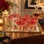 1960s 1960s Culver Red Paisley 22k Glasses Ice Bucket in Caddy With Uttermost Tray Set- 9 Pieces For Sale - Image 5 of 11