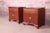 Baker Furniture Georgian Carved Mahogany Nightstands, Newly Refinished For Sale - Image 13 of 13