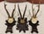 Rustic Collection of Antique Black Forest Roe Deer Trophy Antler Mounts - Set of 3 For Sale - Image 3 of 17
