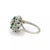 Material: 14k white gold Measurement: top: 0.80" across x 0.55" wide x 0.40" high Diamond: 1.00ct ( center diamond 1/3 ct)...
