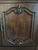Brown French Provincial Style Buffet Sideboard — Carved Door Panels, Ornate Brass Pulls, Silverware Drawer For Sale - Image 8 of 15