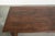 Wood Antique French Farmhouse Oak Dining Table with Drawer For Sale - Image 7 of 14