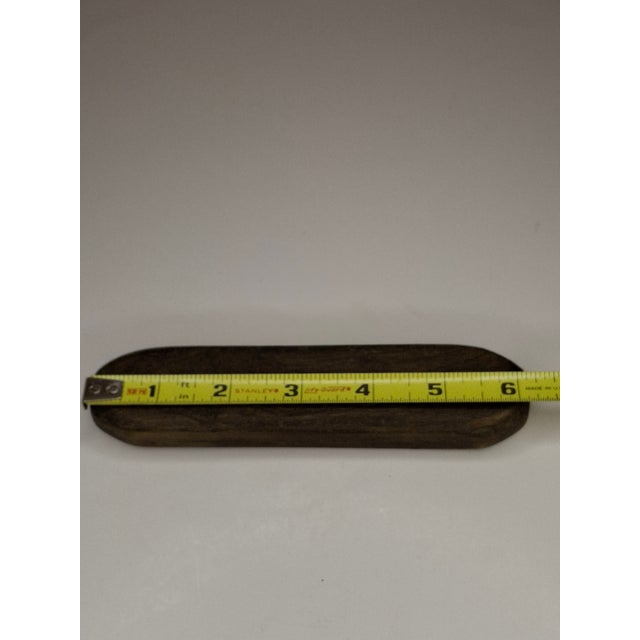 Rare Wwii Mezuzah Litzmannstadt Ghetto Lodz Poland Wood Hand Carved Judaica For Sale - Image 17 of 17