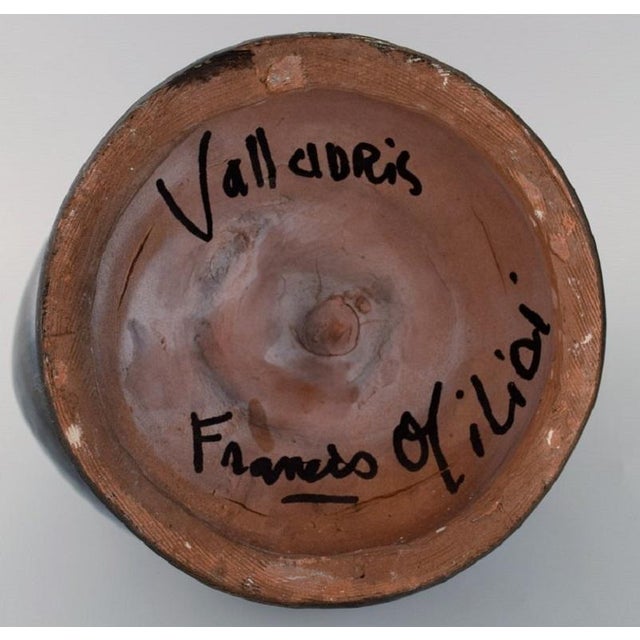 Large Vase by Francis Milici for Vallauris, 1980s For Sale - Image 9 of 10