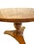 Wood Biedermeier Round Salon Table in Walnut, South Germany, 1830 For Sale - Image 7 of 10
