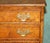Wood George III Style Burr Elm Chest of Drawers with Brushing Slide For Sale - Image 7 of 18