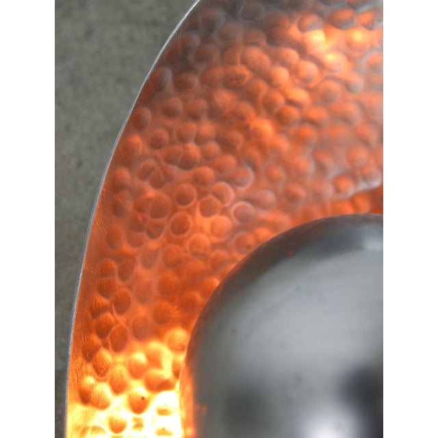 Metal Vintage Eye Table Lamp, 1980s For Sale - Image 7 of 13