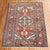 Traditional Antique Zabihi Collection Traditional Persian Heriz Serapi Rug For Sale - Image 3 of 9