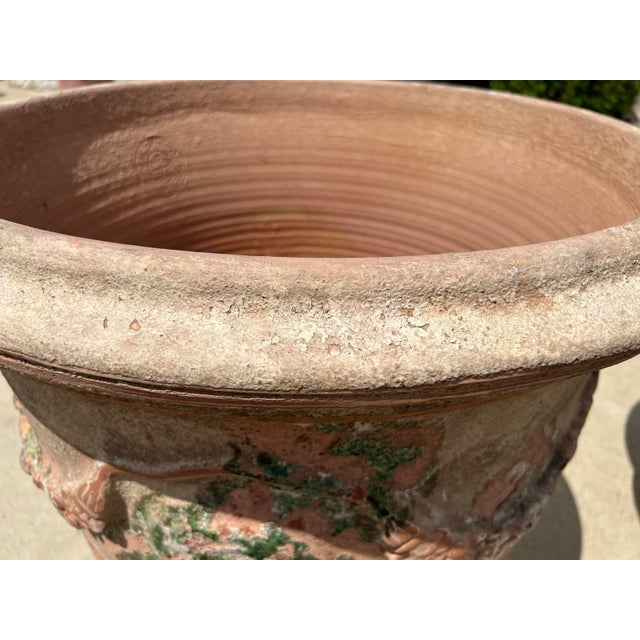 More information coming soon… Classic French Anduze pots, adorned with flowering swags and stamped with medallions from...