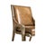 Rustic Western Leather Side Chair For Sale - Image 4 of 8