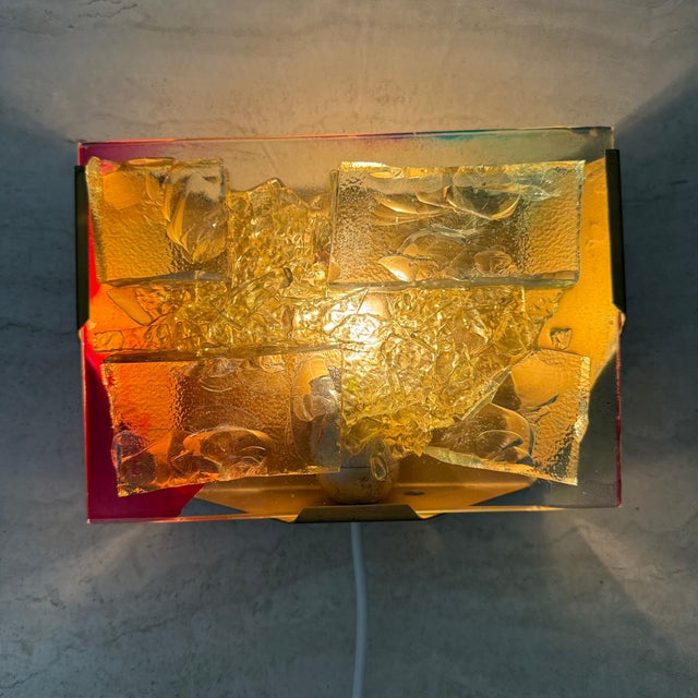 Glass Wall Lamp from Cosack Leuchten, 1970s For Sale - Image 16 of 18