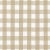 Schumacher Key West Check Fabric in Sahara For Sale