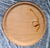 1960s Mid-Century Minimalist Wall Mirror with Curved Ash Wood Frame, 1960s For Sale - Image 5 of 6
