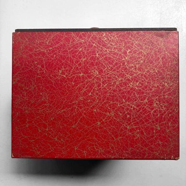 Wood Vintage Japanese Drawer Cabinet with Floral Motif, 1970s For Sale - Image 7 of 11