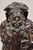 19th C. Black Forest Figural Wood Carved Night Watchman Lidded Tobacco Jar Box For Sale - Image 4 of 13