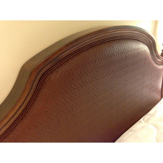 American 1970s Ethan Allen Queen Headboard For Sale - Image 3 of 18