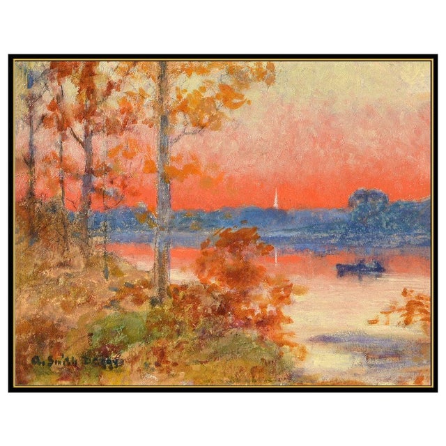 Message us to inquire about custom framing options! (Included for free with every purchase) The artwork here, "Lakeside...
