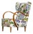 No. 913 Chair in Printed Upholstery by Gocken Jobs, 1940s For Sale
