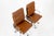 Metal Pair Herman Miller Eames Tall Brown Leather Desk Chair Soft Pad For Sale - Image 7 of 12