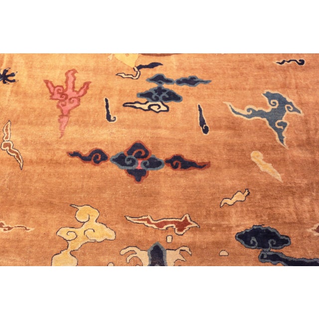 Nazmiyal Collection Antique Chinese Style Rug For Sale In New York - Image 6 of 10