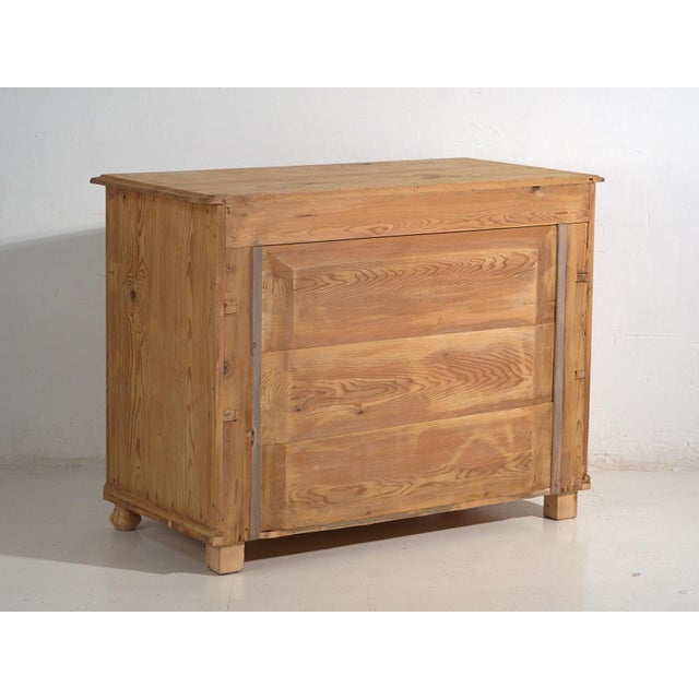Antique Rustic Pine Chest of Drawers, 1900s For Sale - Image 12 of 13