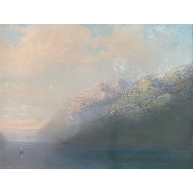 Landscape Composition, 1869, Pastel, Framed For Sale - Image 12 of 14