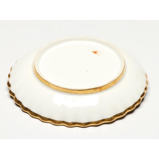 Antique Early 19th Century French Dagoty Old Paris Porcelain Sea Shell Cup & Saucer - Circa 1810 For Sale - Image 12 of 13