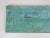 Mid 20th Century Turquoise Abstract Narrow Format Painting For Sale - Image 4 of 6