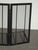 Vintage French Country Black Three Panel Fireplace Screen For Sale In Los Angeles - Image 6 of 16