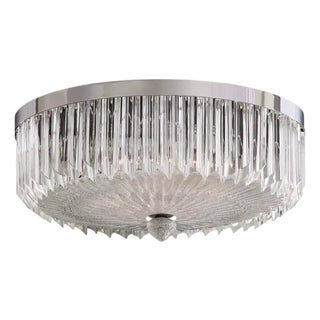 21st Century Murano Quadriedri Graniglia Flush Mount by Fabio LTD For Sale
