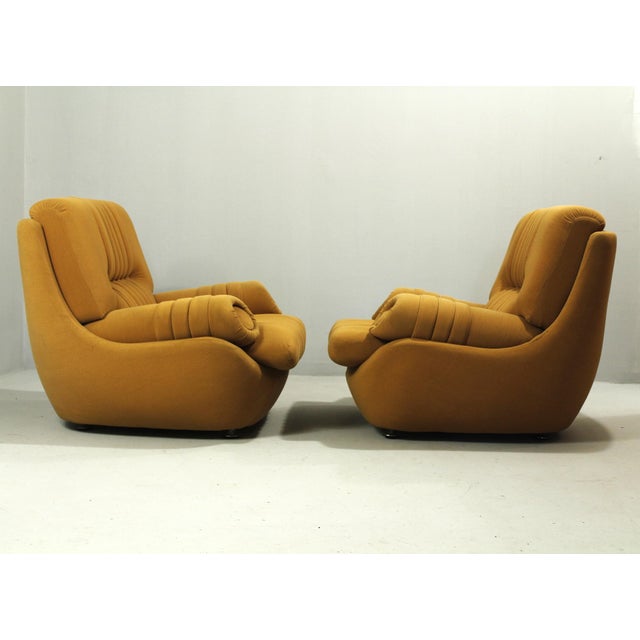Space Age No. 23 Lounge Chair from Jitona, 1970s, Set of 2 For Sale - Image 4 of 14