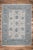 Textile Early 21st Century Blue & Green Floral Design Handwoven Wool Turkish Oushak Rug 9'6" X 13'10" For Sale - Image 7 of 8