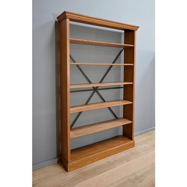 Vintage Oak Shelf, 1940 For Sale - Image 3 of 16