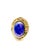 Bochic "Orient" Vintage Sapphire & Multi Gem Ring Set In 18K Yellow Gold & Silver For Sale - Image 14 of 18