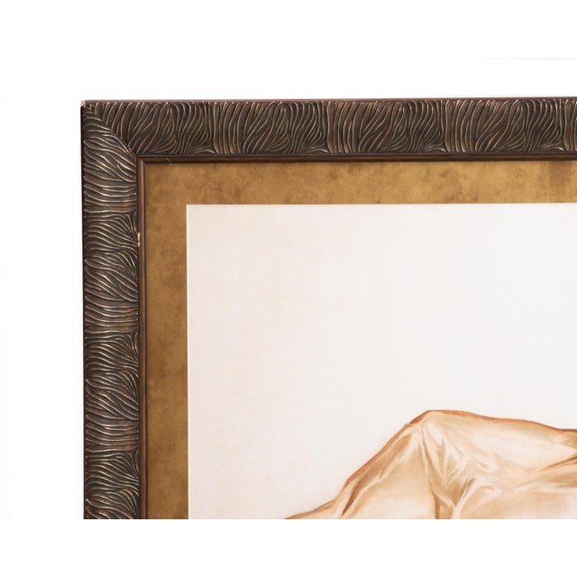 An early 1928 limited edition print by Alberto Vargas, number 2 of 20. The image area is 29 1/2" by 19.25". The print has...