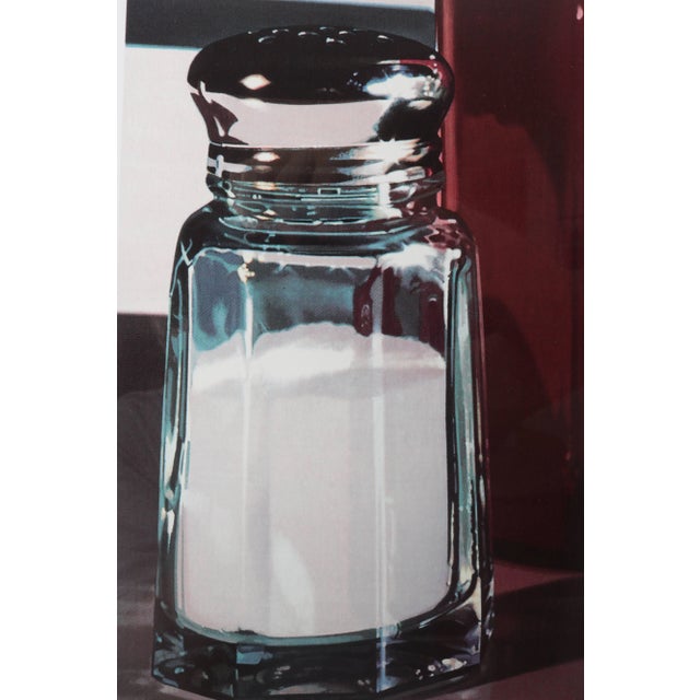 Ralph Goings Framed Lithograph Still Life of an American Diner Table Scape Ltd Ed For Sale - Image 4 of 8