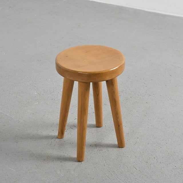 Vintage French Stool by René Martin, 1960s For Sale - Image 10 of 10