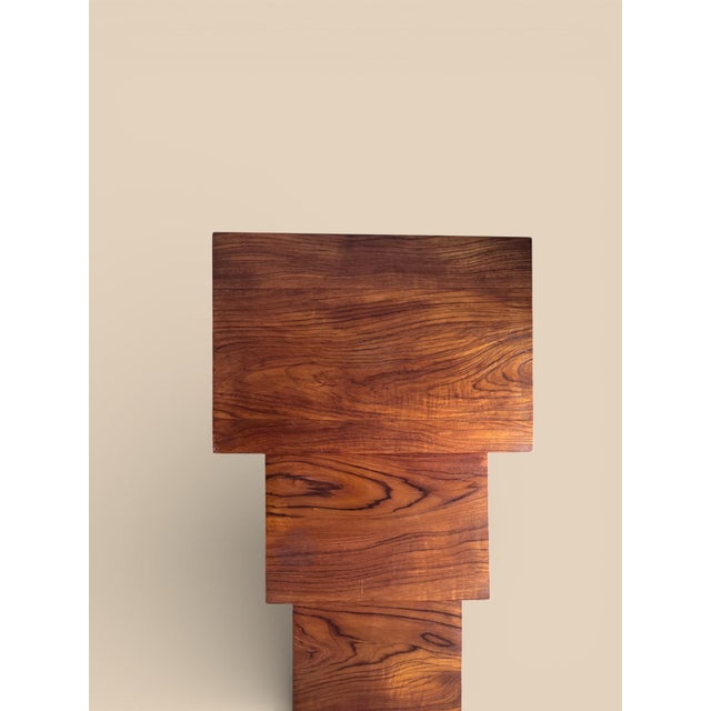 Wood Scandinavian Nesting Tables, 1960s, Set of 3 For Sale - Image 7 of 9