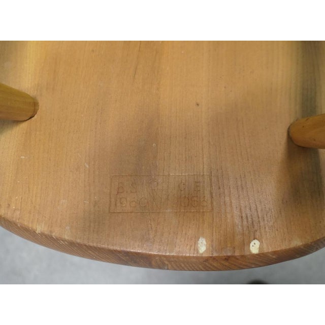 Brown Vintage Windsor Dining Chairs from Ercol, 1960s, Set of 8 For Sale - Image 8 of 9