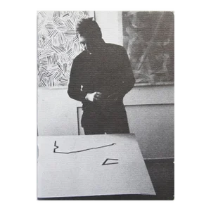 1975 Jasper Johns 'Jasper Johns Lithographs 1973-1975' Pop Art Black & White Book