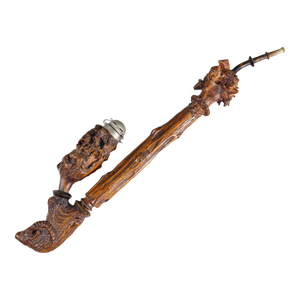 Carved Black Forest Tobacco Pipe, Germany Ca. 1900