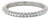 Tiffany & Co. Soleste 0.17 CTTW Diamond Band, Platinum, Size 6 For Sale