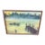 Vintage 1977 Original Pastel Lake Landscape Signed “Daisy” For Sale