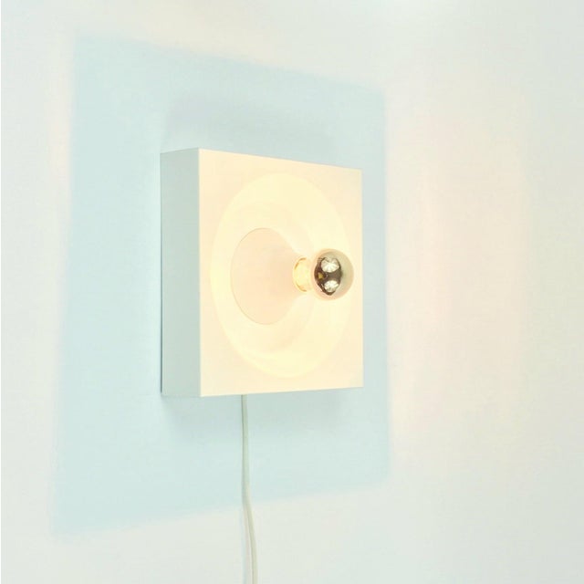 Space Age Wall Sconces by Klaus Hempel for Kaiser Leuchten, Germany, 1970s, Set of 2 For Sale - Image 4 of 9
