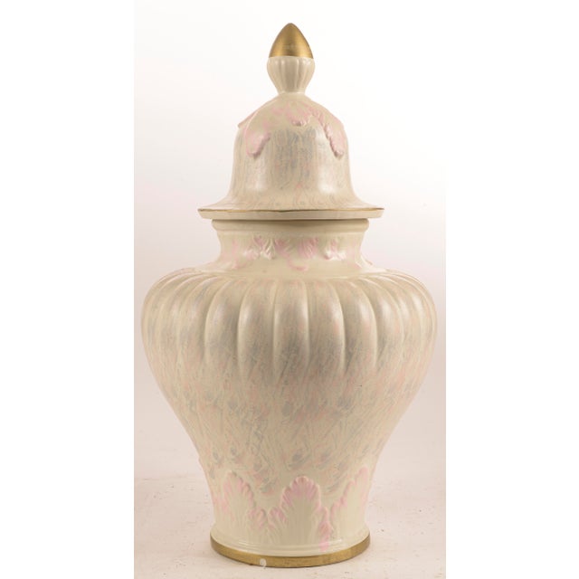 Italian Ceramic Vase from Bassano, 1980s For Sale - Image 4 of 6