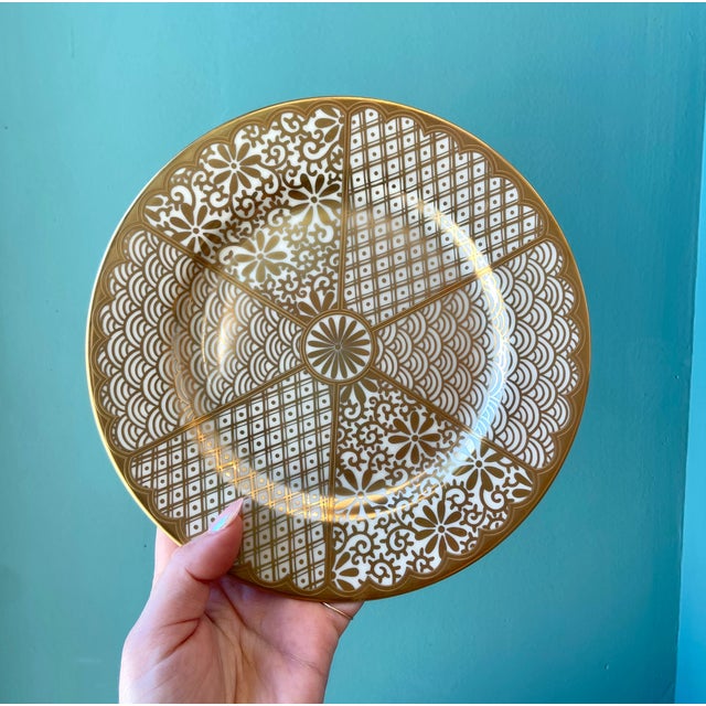 Vintage Fitz and Floyd 'Shinmonzen’ Dinnerware Set- 24 Pieces For Sale In New York - Image 6 of 12