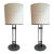 Solis Betancourt Armature Table Lamps for Holly Hunt- A Pair For Sale