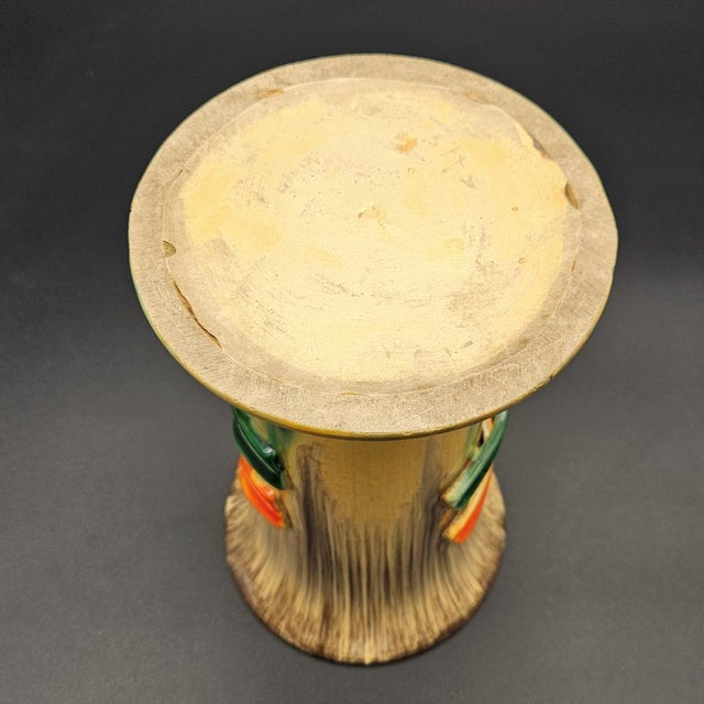 Art Deco Ceramic Vase, 1930s For Sale - Image 4 of 9